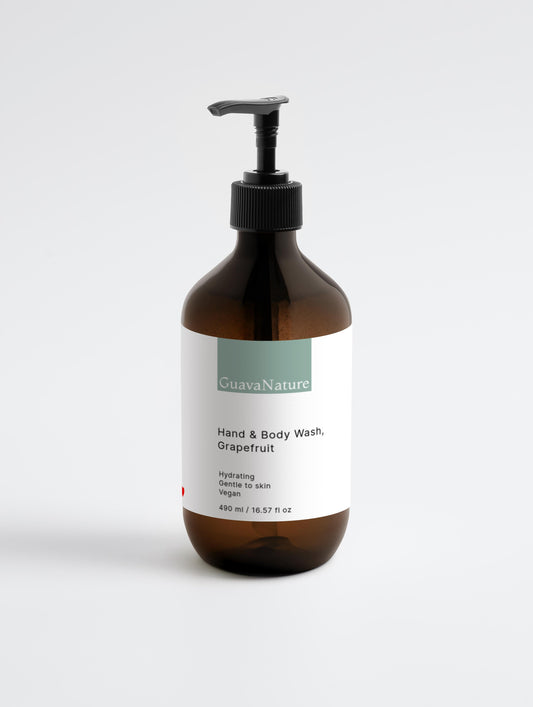 hand & body wash, grapefruit